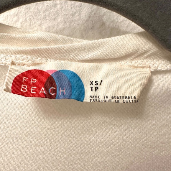 FP BEACH CARTER T-SHIRT DRESS- SNOWING/XS - Picture 3 of 4